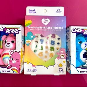 Care Bears Lot: Acne Patches 144 Ct Hydrocolloid Dots, Mini Grumpy & Cheer Bears